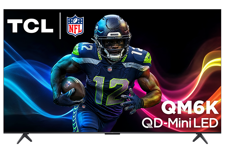 TCL 75’’ QM6K Series QD-Mini LED QLED 4K UHD Smart TV with Google TV – 75QM6K