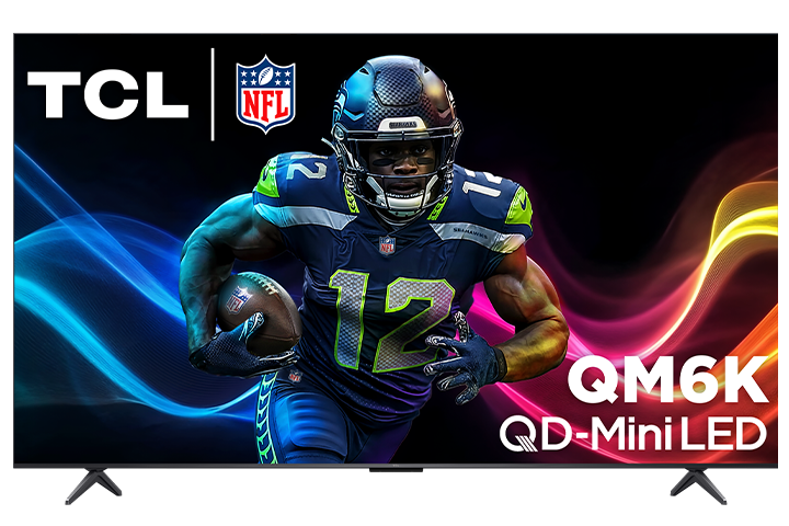TCL 85’’ QM6K Series QD-Mini LED QLED 4K UHD Smart TV with Google TV – 85QM6K