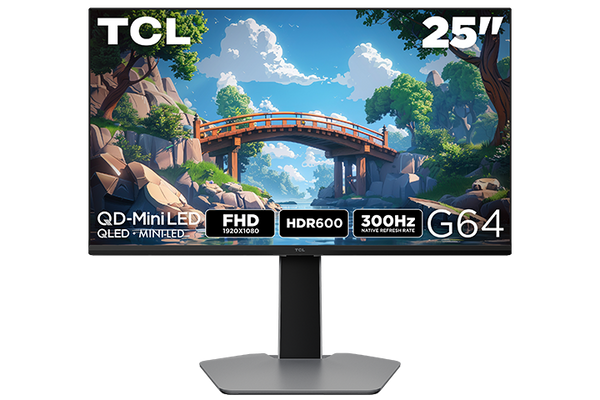 TCL 25G64 QD-Mini LED Monitor