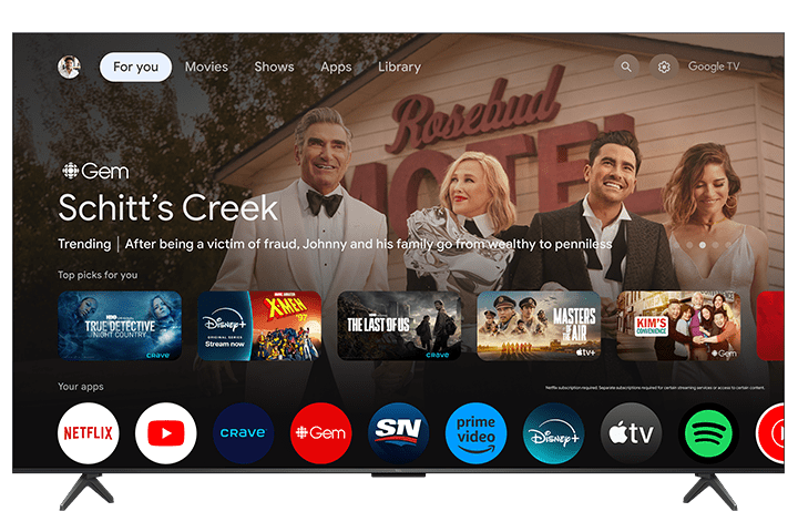 TCL 65’’ QM6K Series QD-Mini LED QLED 4K UHD Smart TV with Google TV – 65QM6K - Image 2