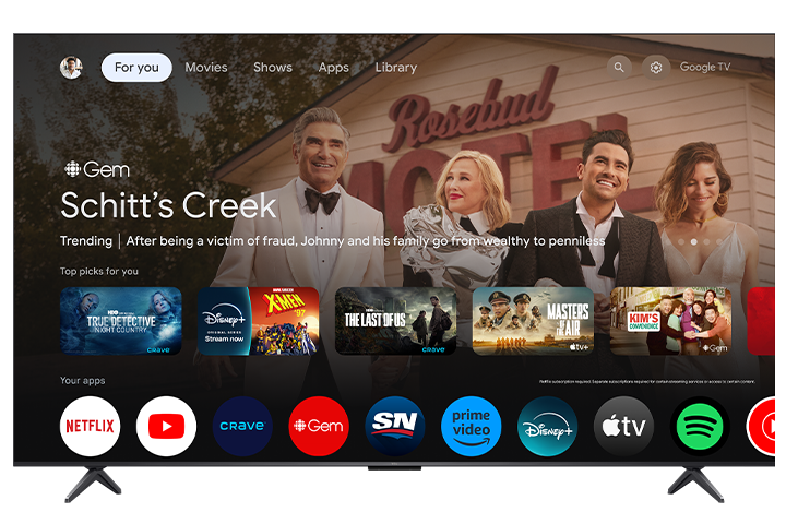 TCL 85’’ QM6K Series QD-Mini LED QLED 4K UHD Smart TV with Google TV – 85QM6K - Image 2