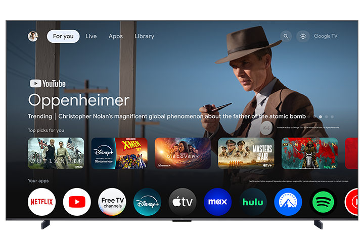 TCL 98’’ QM6K Series QD-Mini LED QLED 4K UHD Smart TV with Google TV – 98QM6K - Image 2