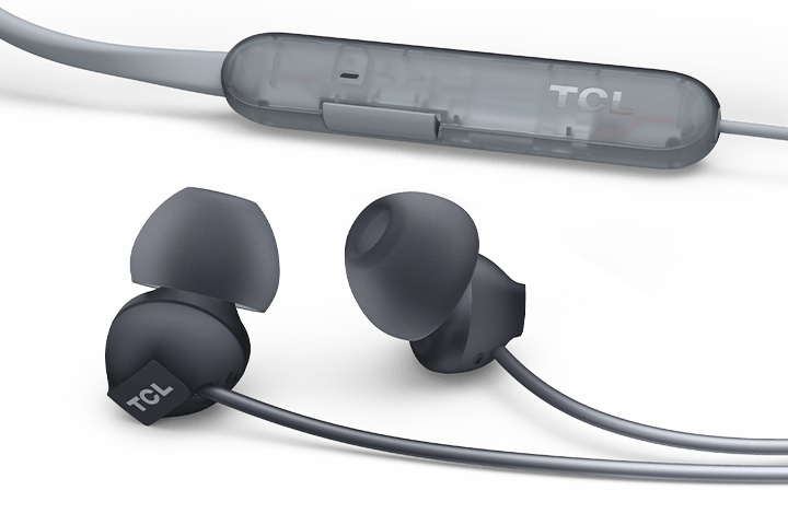 TCL Phantom Black Wireless In-ear Bluetooth Headphones with Mic - SOCL300BTBK - Image 3