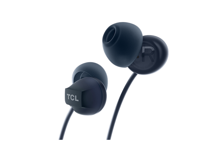 TCL Phantom Black Wireless In-ear Bluetooth Headphones with Mic - SOCL300BTBK - Image 2