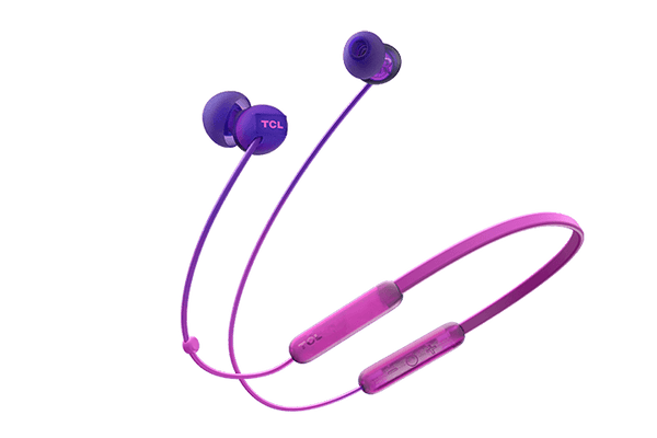 TCL Sunrise Purple Wireless In-ear Bluetooth Headphones with Mic - SOCL300BTPP