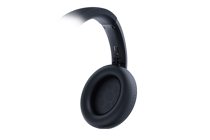 TCL Midnight Blue On-Ear Sound Isolating Hi-Res Wireless Headphones with Built-in Mic - ELIT400BTBL - Image 3