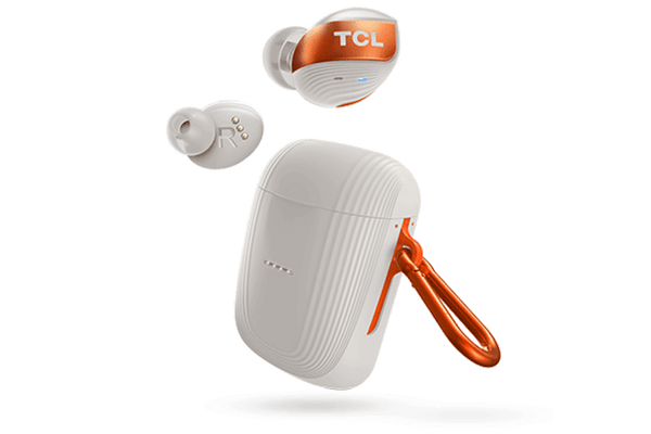 TCL White True Wireless In-ear Bluetooth Headphones - ACTV500TWS