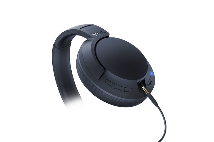 TCL Midnight Blue On-Ear Noise Cancelling Hi-Res Wireless Headphones with Built-in Mic - ELIT400NCBL - Image 5