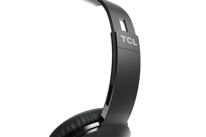 TCL Shadow Black Wireless On-ear Noise Cancelling Headphones with Mic - MTRO200NCBK - Image 5