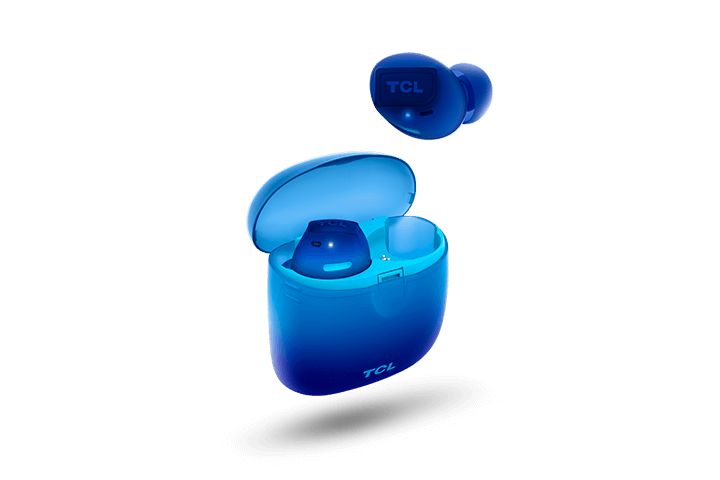 TCL Ocean Blue True Wireless In-ear Bluetooth Headphones - SOCL500TWS - Image 2