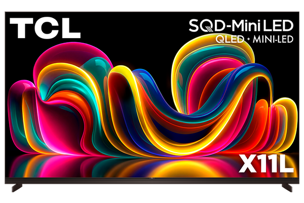 TCL 98" X11L Series 4K UHD HDR SQD-Mini LED Smart TV with Google TV – 98X11L