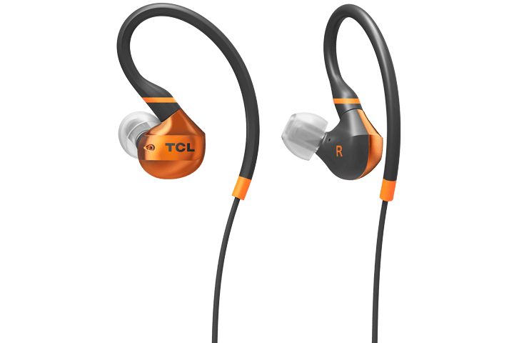 TCL Black Wireless In-ear Bluetooth Headphones with Mic - ACTV200BTBK - Image 2