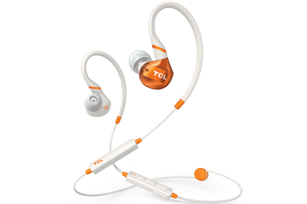 TCL White Wireless In-ear Bluetooth Headphones with Mic - ACTV200BTWT