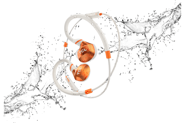 TCL White Wireless In-ear Bluetooth Headphones with Mic - ACTV200BTWT - Image 4