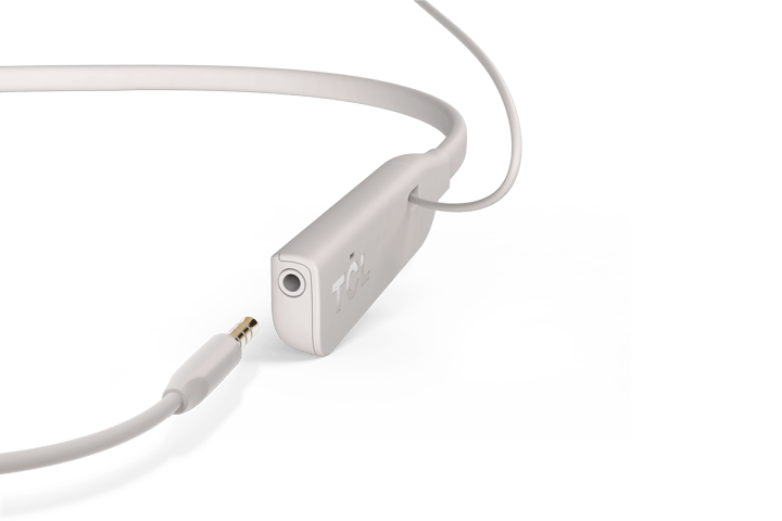 TCL Cement Gray Active Noise Cancelling In-ear Headphones with Mic - ELIT200NCWT - Image 3