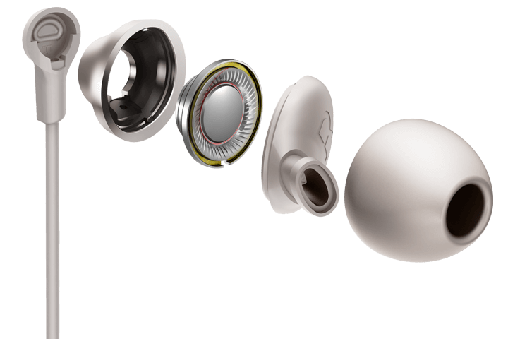 TCL Cement Gray In-ear Headphones with Mic - ELIT200WT - Image 4
