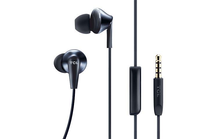 TCL Midnight Blue In-ear Headphones with Mic - ELIT300BL - Image 2