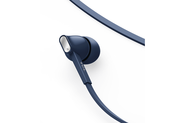 TCL Slate Blue Wireless In-ear Bluetooth Headphones with Mic - MTRO100BTBL - Image 5