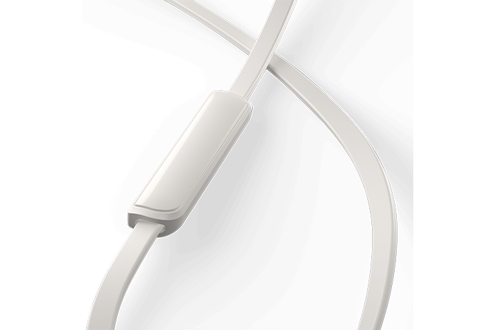 TCL Ash White In-ear Headphones with Mic - MTRO100WT - Image 4