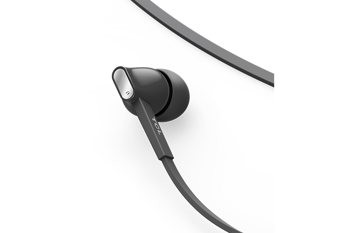TCL Shadow Black In-ear Headphones with Mic - MTRO100BK - Image 5