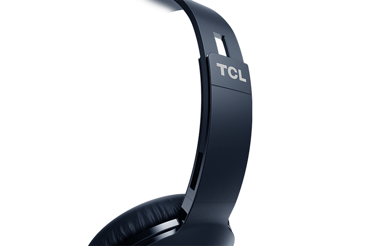 TCL Slate Blue Wireless On-ear Bluetooth Headphones with Mic - MTRO200BTBL - Image 5