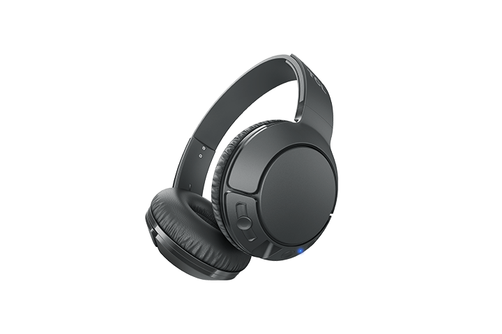 TCL Shadow Black Wireless On-ear Bluetooth Headphones with Mic - MTRO200BTBK