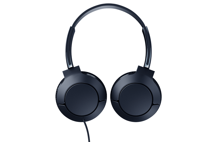 TCL Slate Blue On-ear Headphones with Mic - MTRO200BL - Image 3