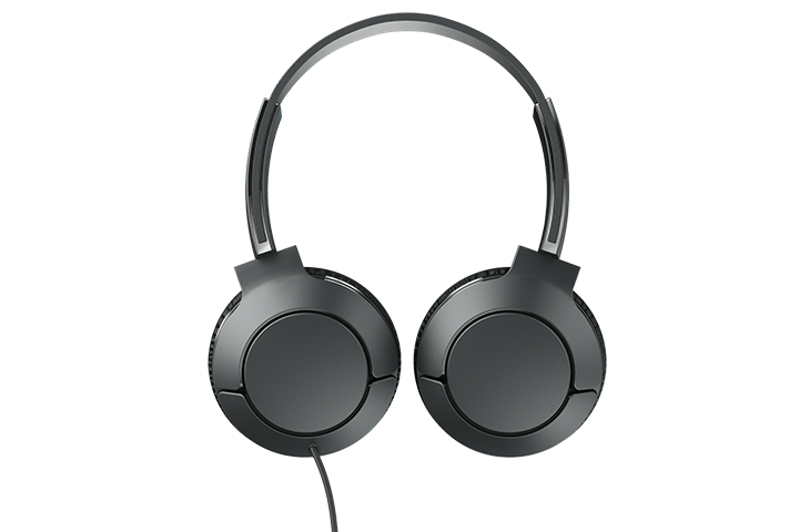 TCL Shadow Black On-ear Headphones with Mic - MTRO200BK - Image 3