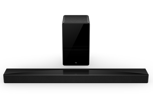 TCL Q75H Q Class 5.1.2 Channel Soundbar with Dolby Atmos, Ray Danz Technology, and Wireless Subwoofer