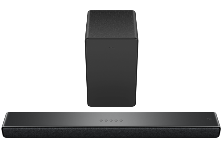 TCL Q Class Premium 5.1 Channel Sound Bar with DTS Virtual:X, Built-in Center Channel Speaker and Wireless Subwoofer - Q6510