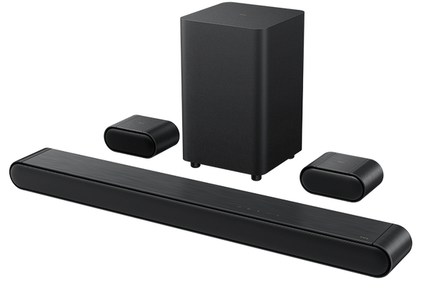 TCL S Class 5.1 Channel Sound Bar with DTS Virtual:X, Built-in Center Channel Speaker, Surround Sound Speakers and Wireless Subwoofer - S510W