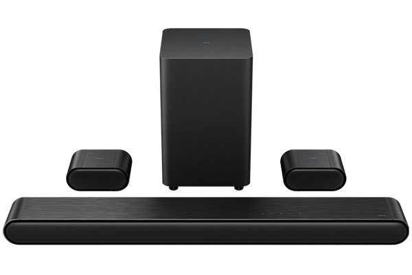 TCL S Class 5.1 Channel Sound Bar with DTS Virtual: X, Built-in Center Channel Speaker, Surround Sound Speakers and Wireless Subwoofer - S4510