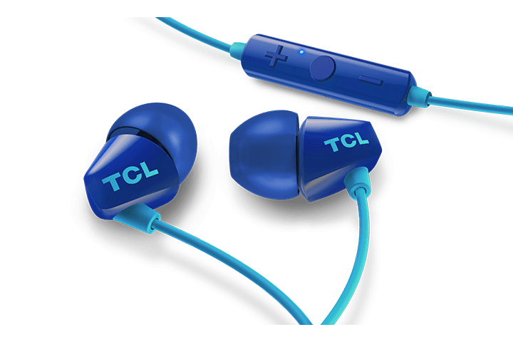 TCL Ocean Blue Wireless In-ear Bluetooth Headphones with Mic - SOCL100BTBL - Image 2