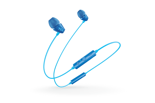 TCL Ocean Blue Wireless In-ear Bluetooth Headphones with Mic - SOCL100BTBL