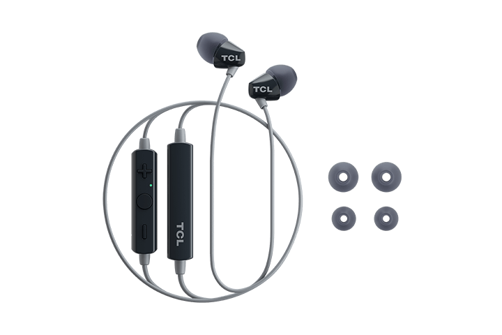 TCL Phantom Black Wireless In-ear Bluetooth Headphones with Mic - SOCL100BTBK - Image 4