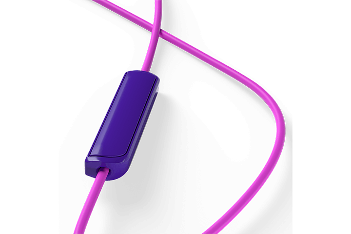 TCL Sunrise Purple In-ear Headphones with Mic - SOCL100PP - Image 4