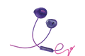 TCL Sunrise Purple In-ear Headphones with Mic - SOCL200PP