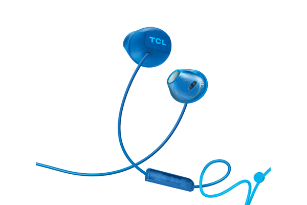 TCL Ocean Blue In-ear Headphones with Mic - SOCL200BL