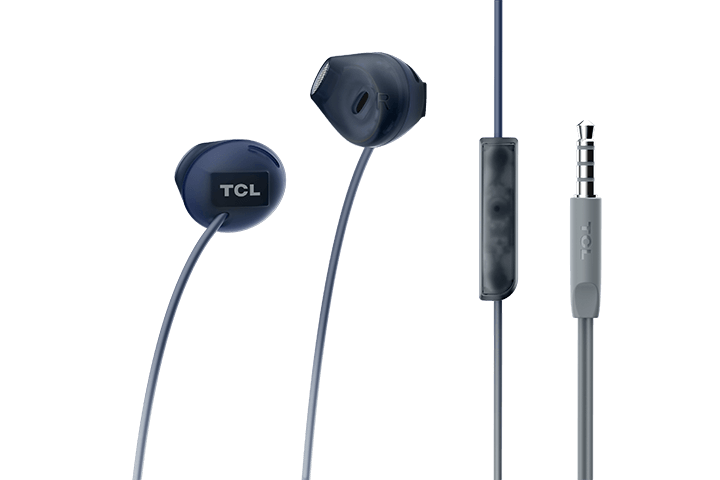TCL Phantom Black In-ear Headphones with Mic - SOCL200BK - Image 4