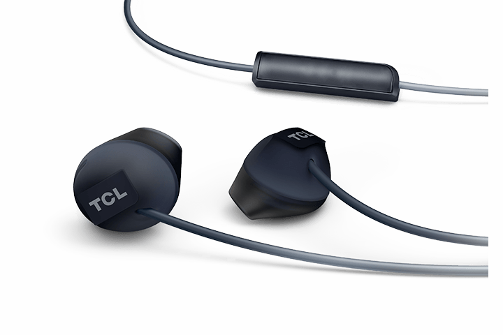 TCL Phantom Black In-ear Headphones with Mic - SOCL200BK - Image 5