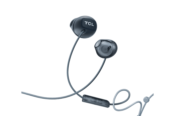 TCL Phantom Black In-ear Headphones with Mic - SOCL200BK