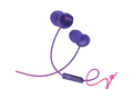TCL Sunrise Purple In-ear Headphones with Mic - SOCL300PP