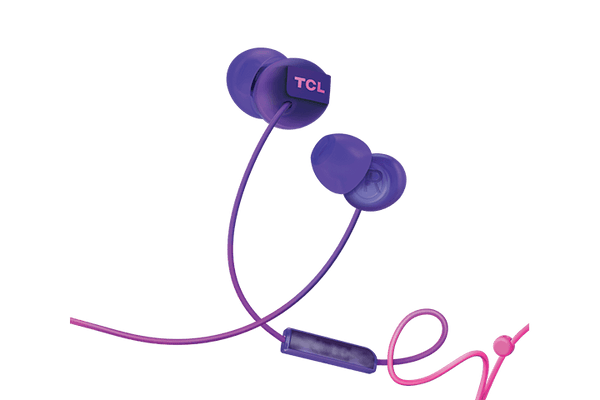 TCL Sunrise Purple In-ear Headphones with Mic - SOCL300PP