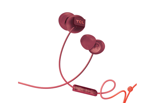 TCL Sunset Orange In-ear Headphones with Mic - SOCL300OR