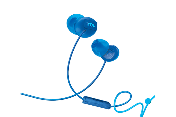 TCL Ocean Blue In-ear Headphones with Mic - SOCL300BL