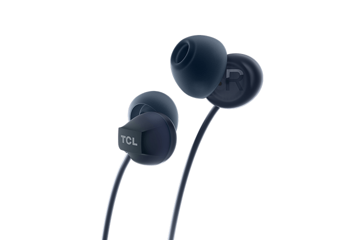 TCL Phantom Black In-ear Headphones with Mic - SOCL300BK - Image 3