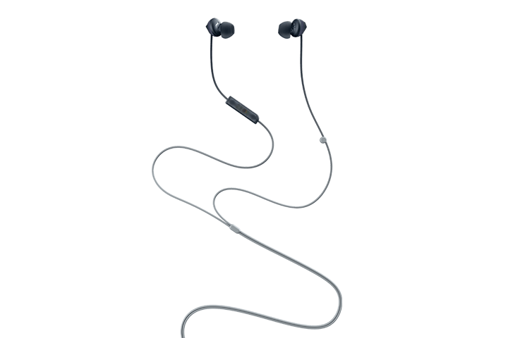 TCL Phantom Black In-ear Headphones with Mic - SOCL300BK - Image 2