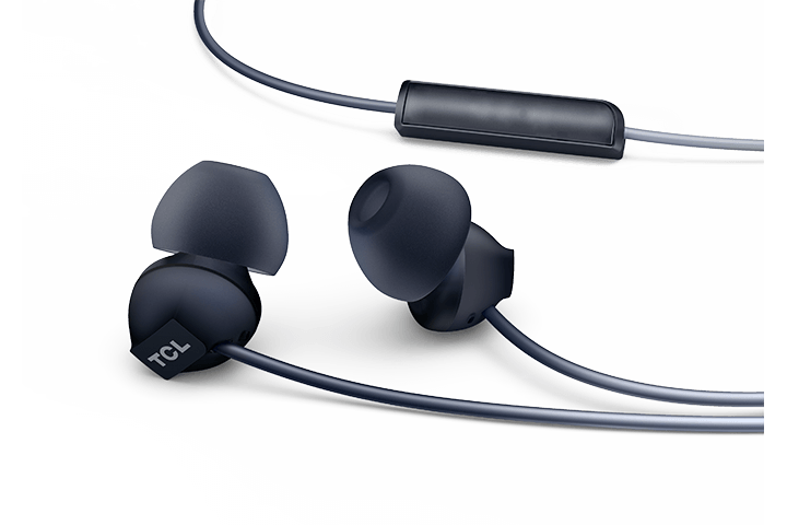 TCL Phantom Black In-ear Headphones with Mic - SOCL300BK - Image 5