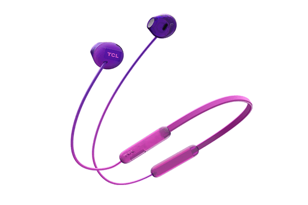 TCL Sunrise Purple Wireless In-ear Bluetooth Headphones with Mic - SOCL200BTPP