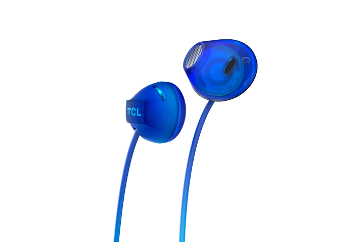 TCL Ocean Blue Wireless In-ear Bluetooth Headphones with Mic - SOCL200BTBL - Image 3
